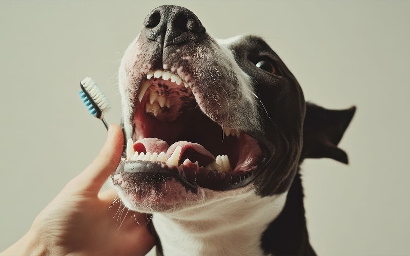 Mal aliento canino: Cómo conseguir besos más frescos de tu perro